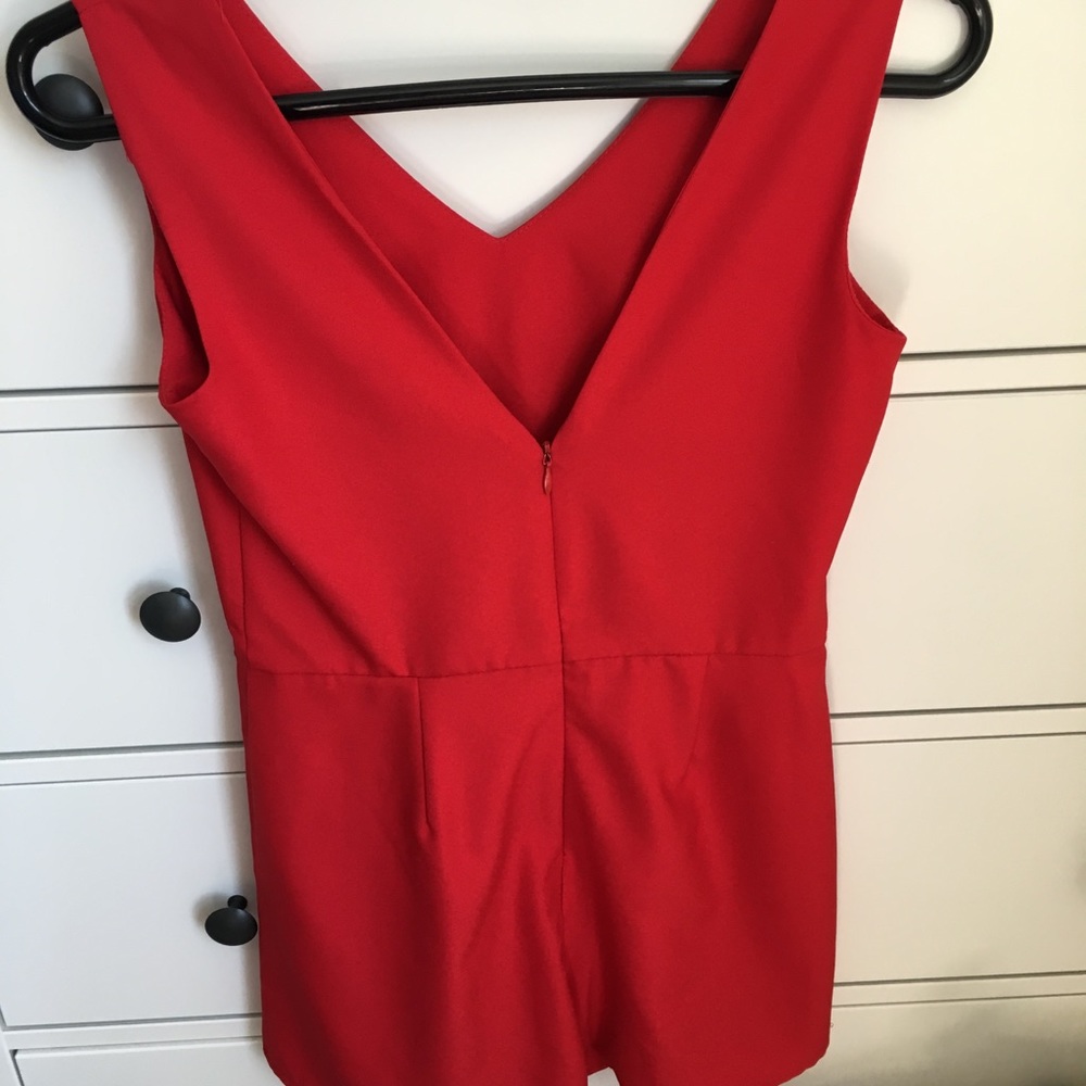 Red romper - Picture 2 of 2